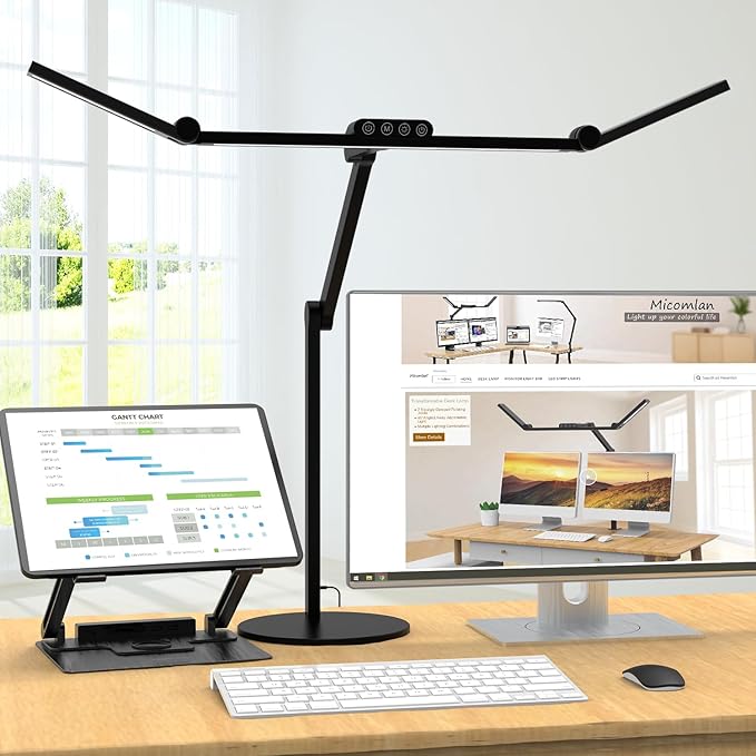 Review: Micomlan Aluminium WIAONE Architect Desk Lamp with Atmosphere Lighting